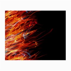 Fire Small Glasses Cloth (2-side) by Valentinaart