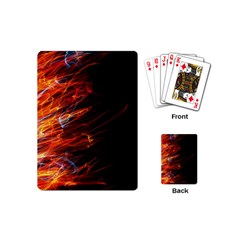 Fire Playing Cards (mini)  by Valentinaart