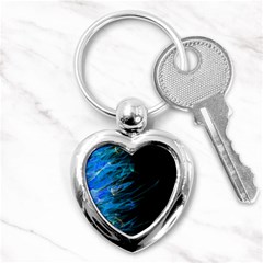 Fire Key Chains (heart)  by Valentinaart