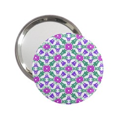 Multicolor Ornate Check 2 25  Handbag Mirrors by dflcprints