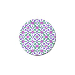 Multicolor Ornate Check Golf Ball Marker (10 Pack) by dflcprints