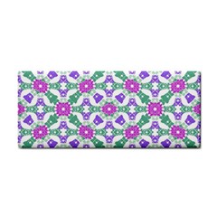 Multicolor Ornate Check Cosmetic Storage Cases by dflcprints