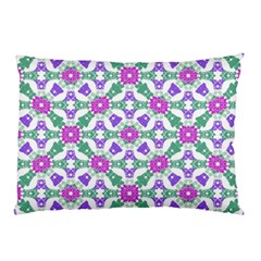 Multicolor Ornate Check Pillow Case by dflcprints