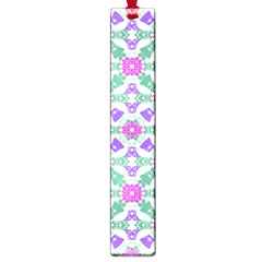 Multicolor Ornate Check Large Book Marks by dflcprints