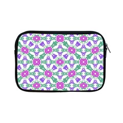 Multicolor Ornate Check Apple Ipad Mini Zipper Cases by dflcprints