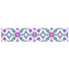 Multicolor Ornate Check Flano Scarf (small) by dflcprintsclothing