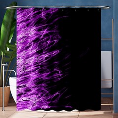 Fire Shower Curtain 60  X 72  (medium)  by Valentinaart