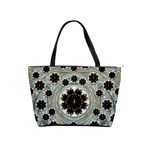 Wood In The Soft Fire Galaxy Pop Art Shoulder Handbags Front