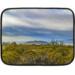 Patagonian Lanscape Scene, Santa Cruz, Argentina Fleece Blanket (mini) by dflcprints