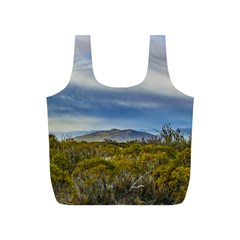 Patagonian Lanscape Scene, Santa Cruz, Argentina Full Print Recycle Bags (s)  by dflcprints