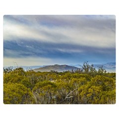 Patagonian Lanscape Scene, Santa Cruz, Argentina Double Sided Flano Blanket (medium)  by dflcprints