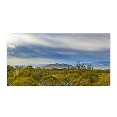 Patagonian Lanscape Scene, Santa Cruz, Argentina Satin Wrap by dflcprints