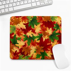 Autumn Leaves Large Mousepads