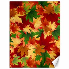 Autumn Leaves Canvas 36  x 48  