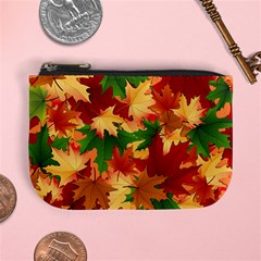 Autumn Leaves Mini Coin Purses