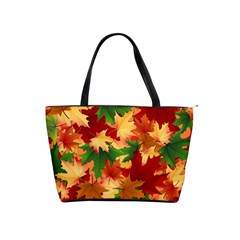 Autumn Leaves Shoulder Handbags