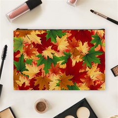 Autumn Leaves Cosmetic Bag (Large) 