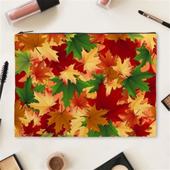 Autumn Leaves Cosmetic Bag (XL)