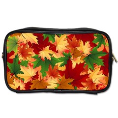 Autumn Leaves Toiletries Bags 2-Side