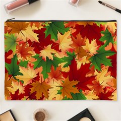 Autumn Leaves Cosmetic Bag (XXXL) 