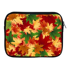 Autumn Leaves Apple iPad 2/3/4 Zipper Cases