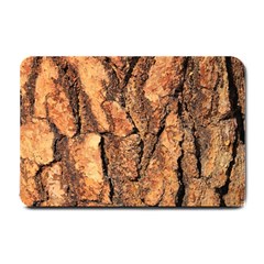 Bark Texture Wood Large Rough Red Wood Outside California Small Doormat 