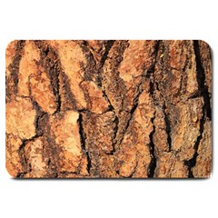 Bark Texture Wood Large Rough Red Wood Outside California Large Doormat 