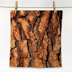 Bark Texture Wood Large Rough Red Wood Outside California Face Towel