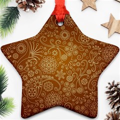 Batik Art Pattern Ornament (Star)