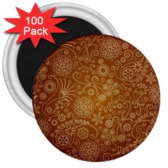 Batik Art Pattern 3  Magnets (100 pack)