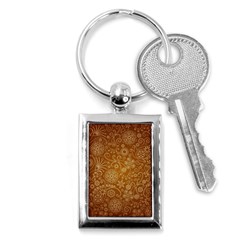 Batik Art Pattern Key Chains (Rectangle) 