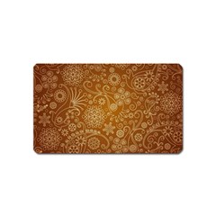 Batik Art Pattern Magnet (Name Card)