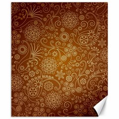 Batik Art Pattern Canvas 8  x 10 