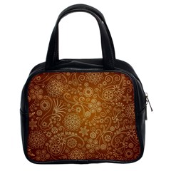 Batik Art Pattern Classic Handbags (2 Sides)