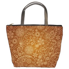 Batik Art Pattern Bucket Bags