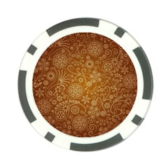 Batik Art Pattern Poker Chip Card Guard (10 pack)