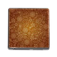 Batik Art Pattern Memory Card Reader (Square)