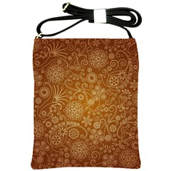 Batik Art Pattern Shoulder Sling Bags