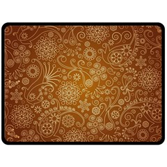 Batik Art Pattern Fleece Blanket (Large) 