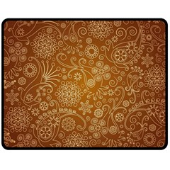 Batik Art Pattern Fleece Blanket (Medium) 