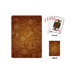 Batik Art Pattern Playing Cards (Mini) 