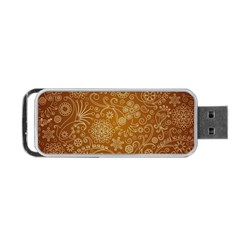 Batik Art Pattern Portable USB Flash (Two Sides)