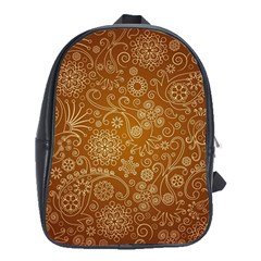 Batik Art Pattern School Bags (XL) 