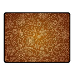 Batik Art Pattern Double Sided Fleece Blanket (Small) 