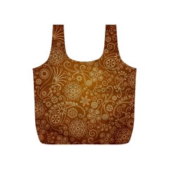 Batik Art Pattern Full Print Recycle Bags (S) 