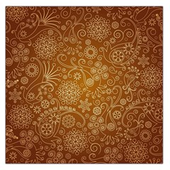 Batik Art Pattern Large Satin Scarf (Square)