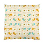 Birds And Daisies Standard Cushion Case (Two Sides) Front