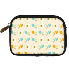 Birds And Daisies Digital Camera Cases