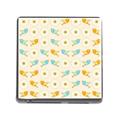 Birds And Daisies Memory Card Reader (Square)