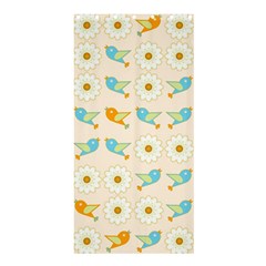 Birds And Daisies Shower Curtain 36  x 72  (Stall) 